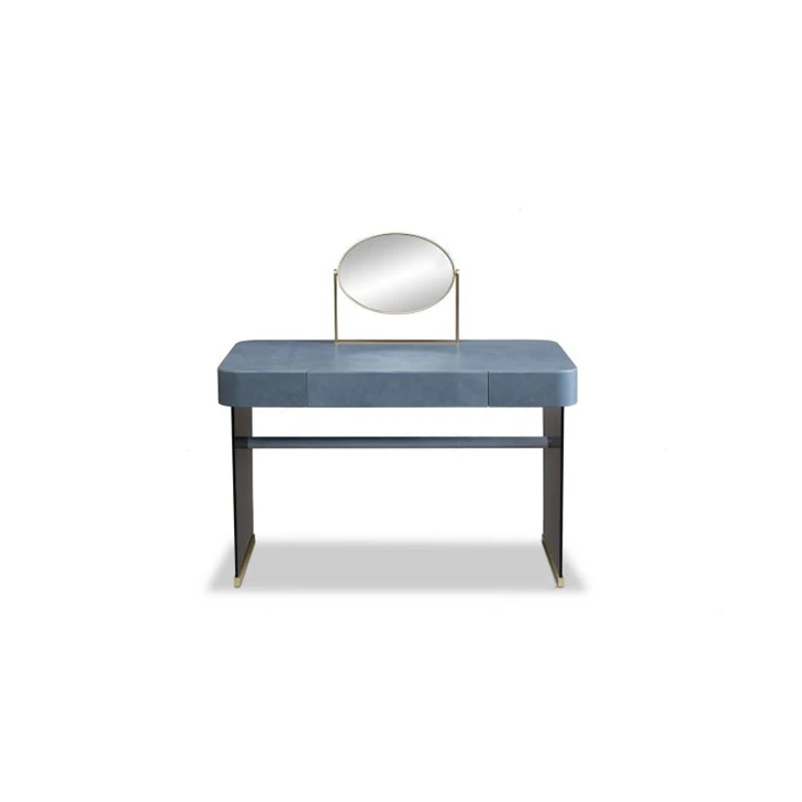 Blue Makeup Table